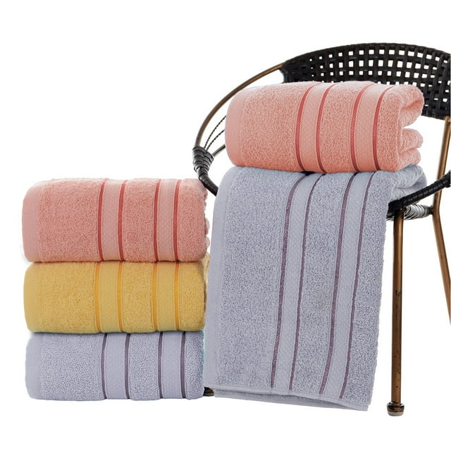 Pack De 5 Toallas De Baño Surtidas MELOCOTTON HOGAR 180x50cm Extra Suaves y Absorbentes