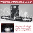 thumbnail image 3 of StarknightMT Universal UTV ATV License Plate Holder with LED Light, Heavy Duty Aluminum License Plate Mount Compatible with Polaris RZR Ran, 3 of 9