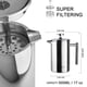 thumbnail image 5 of Cafetera de prensa francesa Secura 304 de acero inoxidable, 500 ml Secura NA, 5 of 7