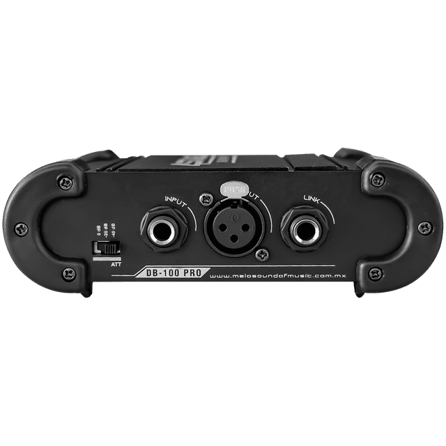 Caja directa Melo DB-100 PRO pasiva TS 1/4 XLR