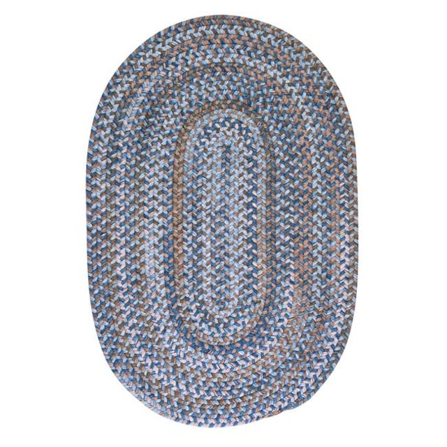 Colonial Mills OH58R096X120 8 x 10 ft. Oak Harbour Wool Rug, Laguna