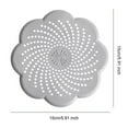 thumbnail image 5 of Shoreew Sink Strainer Silicone Anti-Blocking Drain Filter Flower Design Odor Seal Kitchen Bathroom Accessory Sewer Outfall Mesh Trap, 5 of 7
