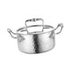 thumbnail image 5 of Olla de acero inoxidable con patrón de martillo, olla para shabu shabu pequeña para catering Argén, 5 of 9