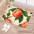 thumbnail image 5 of Peach Area Rugs: Polyester Non-Slip Kitchen Mat Office Rug - Machine Washable, 5 of 6