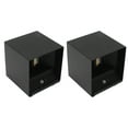 thumbnail image 2 of Juego de 2 lámparas de pared LED de 6 W con base magnética, sensor de movimiento, cuadradas, iluminación blanca cálida, apliques de pared para pasillo interior, color negro., 2 of 14