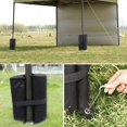 thumbnail image 2 of Reliable Stability Sand Bag for Canopy Weights, Dual Zippered Compartments for Easy Filling, Suitable for Tents, Umbrellas, and Pergolas (4 Pieces/Set), 2 of 4