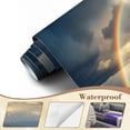 thumbnail image 4 of Enchanted Forest Wallpaper Rainbow Landscape After Rain Scenic River Dramatic Peel and Stick Wall Murals 100"H x 144"W Removable PVC Wall Paper Self-Adhesive Wall Paintings for Bedroom Living Room, 4 of 7