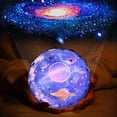 thumbnail image 2 of Projecteur Étoilé Veilleuse pour Enfants, Projecteur Rotatif à 360° Planète, 2 of 5