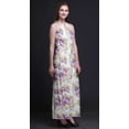 thumbnail image 4 of Bimba Floral Ladies Sleeveless Long Print Maxi Dress with Side Slits Summer Wear-XXX-Large, 4 of 6
