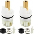 thumbnail image 5 of Faucet Stem Assembly Replacement Kit For Two Handle Faucet Repair Kit With Cartridge Seats Springs For Bathroom Faucet, 5 of 8