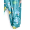 thumbnail image 3 of Wonder Nation Organic Cotton Baby Unisex Zip Front Footed Sleep N Play Pajamas, Sizes Preemie-6/9 Months, 3 of 3