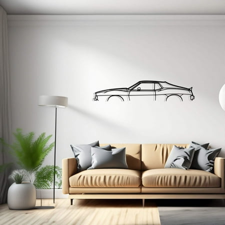 

Javlin AMX 1974 Classic Car Silhouette Metal Wall Art