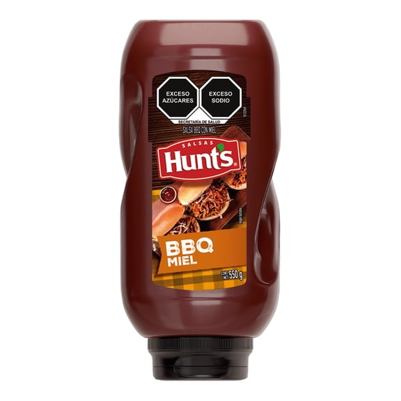 Salsa bbq Hunt´s miel 550 g