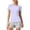 Light Purple, variant on Going Out Tops for Women Short Sleeve Breathable Athletic Running Yoga Gym Petite Tops for Women,Light Blue,L