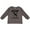 Charcoal Grey, variant on Inktastic Stylist in Training Girls Salon Girls Long Sleeve Toddler T-Shirt