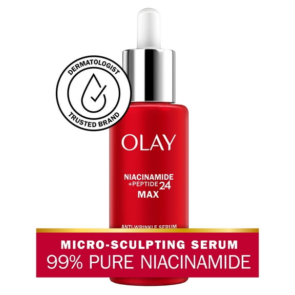 Olay Regenerist MAX Wrinkle Serum with Peptides, 1.3 oz
