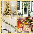 28PCS Christmas Tree Decorations Poinsettias Artificial Flowers