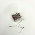 thumbnail image 3 of Hello Hobby Ballhead Pins Assorted Color 100 Count, Size 24, Pearlized, 3 of 5