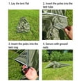 thumbnail image 3 of Ultralight 1-Person Camping Tent for Backpacking, Hiking & Outdoor Activities - Spacious, Breathable with X-Shaped Stable Frame, PU3000 Outer & PU4000 Floor Waterproof, Lightweight 0.9kg, Color, 3 of 5