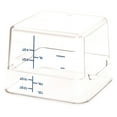 thumbnail image 4 of Carlisle 1195407 Squares 12-Quart Polycarbonate Food Storage Container - Clear, 4 of 4