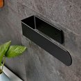thumbnail image 1 of Toallero de baño negro, toallero autoadhesivo de pared sin taladrar, toallero de baño de acero inoxidable montado en la pared para cocina, 1 of 4