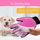 thumbnail image 3 of Guantes de aseo para mascotas: guantes de aseo para gatos, perros, conejos y caballos con pelo largo, corto y rizado, 1 par de guantes suaves para el cuidado de perros y gatos ER, 3 of 5