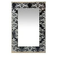 thumbnail image 5 of Infinity Instruments 23.5 Inch Large Wall Mirror French Country by  - 23.5 x 0.15 x 15.75 Multicolored Multi,Black, 5 of 5