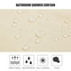 thumbnail image 3 of Cortina de ducha sólida, cortinas de baño de 6 x 6 pies,impermeables de PEVA, Decoración de baño Tomshoo Gris, 3 of 7