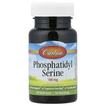 Carlson Phosphatidyl Serine , 100 mg, 30 Soft Gels