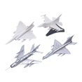 thumbnail image 4 of 4 Pieces 1/144 Plane Model Simulation Aircraft Model for Living Room Bedroom, 4 of 8