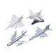 thumbnail image 4 of Modelo de Avión Diecast CUTICAT 1/144 4 piezas para decoración del hogar, 4 of 8