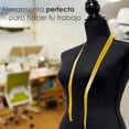 thumbnail image 4 of Maniqui Torso Femenino Arcoshop Afelpado Tripie Ajustable TERCIOPELO BLANCO, 4 of 6