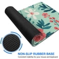 thumbnail image 6 of Long Mouse Pads for Desk,Pioneer Flower Floral Print Pattern Desk Mats on Top Of Desks, Desk Mouse Pad Extra Large with 3mm Non-Slip Base and Stitched Edge for Gaming,Office,Work,Home 35.4"x15.7", 6 of 6