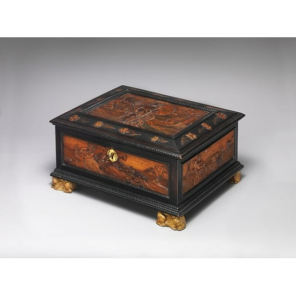 Casket with allegories of the Four Elements Poster Print by Attributed to Adam Eck (18 x 24)