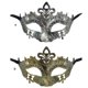 thumbnail image 3 of Qarigey Accesorios de media cara Retro Prom Masquerade Bola veneciana Fiesta Rendimiento Danza Decoración Halloween plata antigua Type3 NO3 Qarigey AP010204-01B, 3 of 6