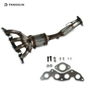 PANGOLIN Catalytic Converter Kit Fits for 2012 2013 2014 2015 2016 2017 2018 Ford Focus 2.0L EPA Manifold Exhaust Catalytic Converter Replacement Part OE 16647, 641514