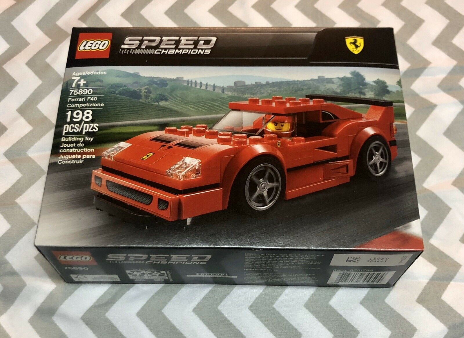 lego speed champions ferrari f40 competizione 75890