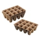 thumbnail image 1 of Bandeja De Plántulas De Pulpa De 5 Uds., Maceta De Jardín De 12 Agujeros, Taza De Pulpa De Papel Biodegradable Para Planta De Vivero, Bandeja, Cuenco Vogacara HA034571-00, 1 of 6