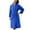 Blue, variant on Fengactive Bathrobe for Women Flannel Robes Quick Dry Warm Soft Knee Length Towel Bathrobes with Belt