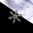 thumbnail image 2 of 4PC Snowflake Rhinestone Hair Clips for Women, Bridal Wedding Party Holiday Hair Accessories, Rhinestone Hairpins for Girls and Women,1.6x2.1 Inch, 2 of 4