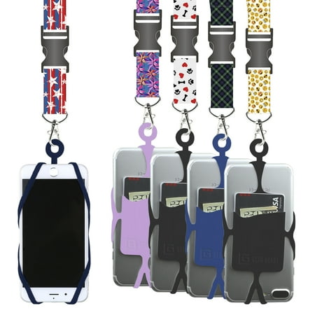 - Gear Beast Cell Phone Lanyard Neck Strap with Snap Buckle Release & Safety Clasp