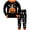 Pumpkin II, variant on Boys Halloween Skeleton Pajamas Glow in The Dark Cotton 2 Piece Sleepwear Set Long Sleeve Kids PJs for Toddler Boys 2T, Pumpkin