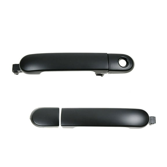 TRQ Door Handles Outside Exterior Front & Pair Set for 07-12 Nissan Versa DHA36095