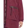 thumbnail image 4 of Jason Maxwell Women's and Women's Plus Puffer Coat with Faux Shearling Lined Hood, Sizes S-3X, 4 of 5