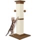 thumbnail image 1 of Rascador de sisal para gatos beige 33 pulgadas natural café, 1 of 7