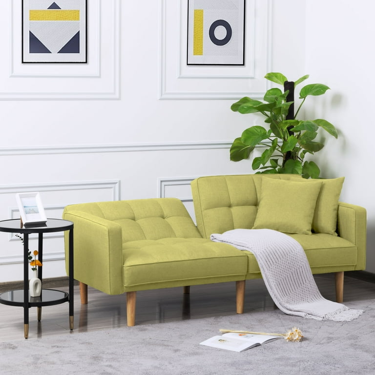 Yellow Sofa Bed The Range Baci Living Room