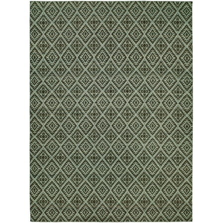 K2 Floor Style Endura Light Blue Brown Hand Made Wool Area Rug K2 Floor Style Endura Light Blue Brown Hand Made Wool Area Rug