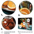 thumbnail image 3 of Designart "Cocktails Euphony II" Food & Beverage Floater Framed Wall Art Living Room, 3 of 7