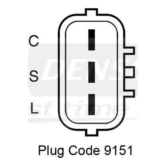 Denso Alternator 210-4007 Fits 2015 Nissan Altima