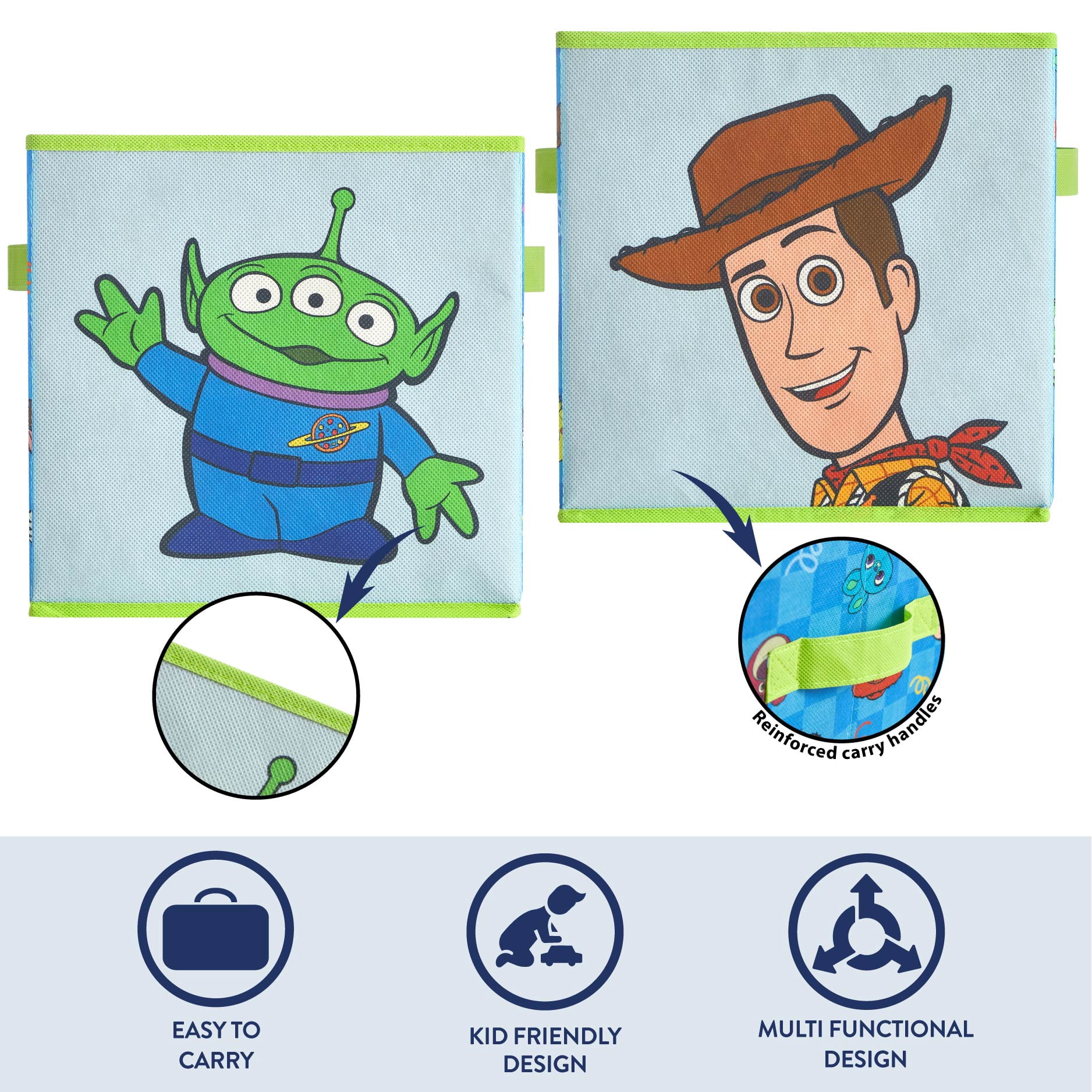 Disney Pixar Toy Story Storage Set, 3 Piece
